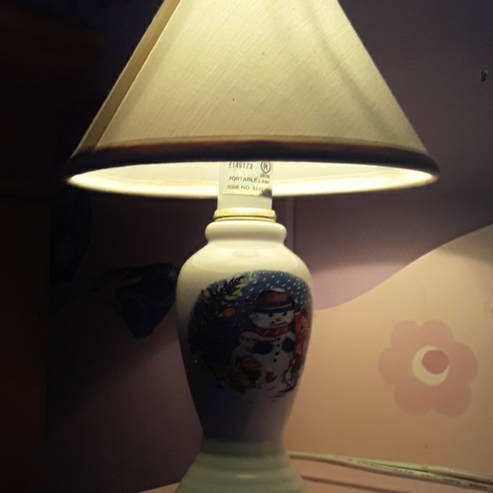 Small Christmas lamp nwot